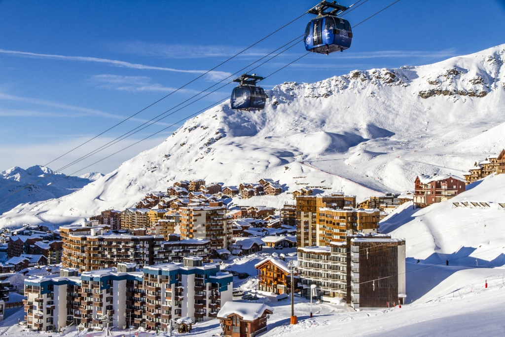 Funitel of Péclet © C.Cattin OT Val Thorens