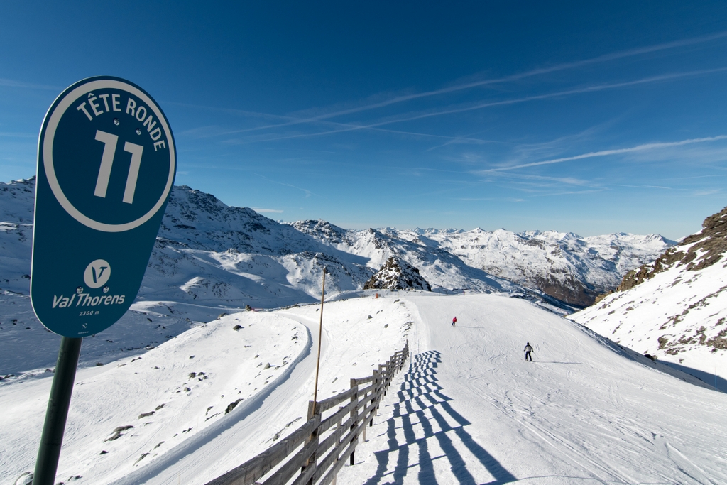 Ski runs in Val Thorens © T.Loubere OT Val Thorens