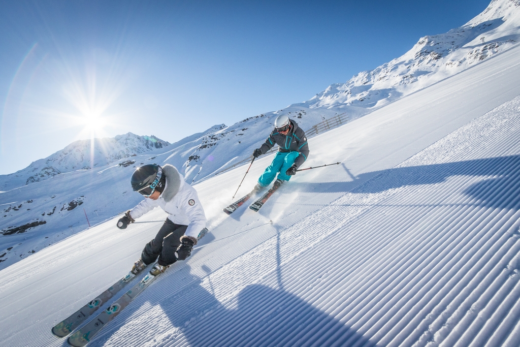 Skiing in Val Thorens © C.Cattin OT Val Thorens
