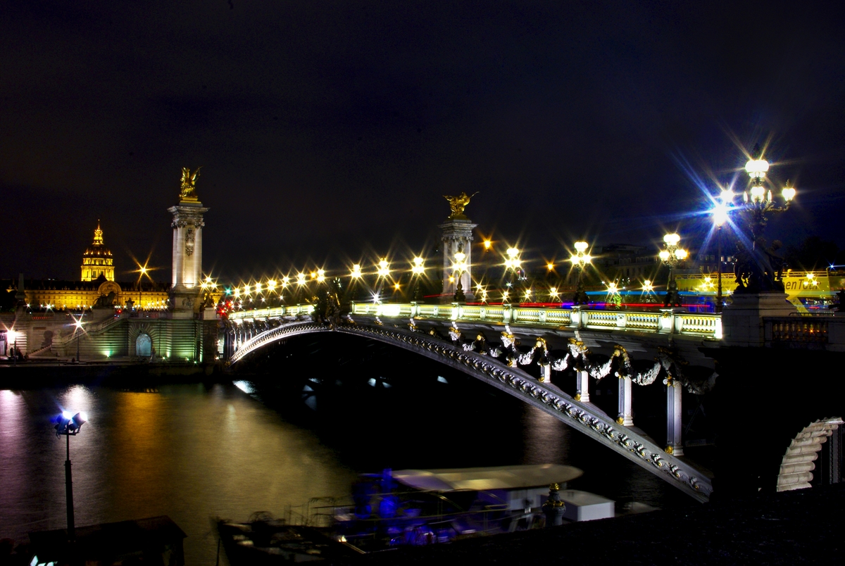 Pont Alexandre III by night © French Moments