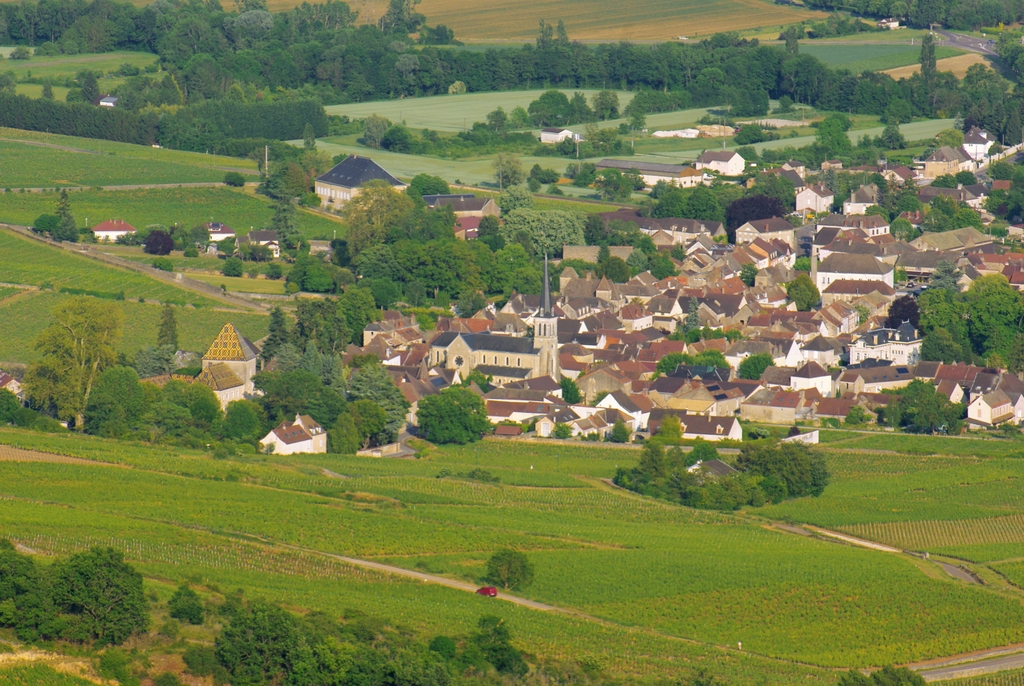 Santenay from Mont de Sène © French Moments