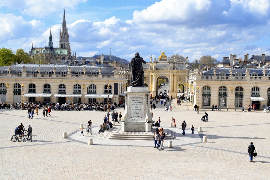 Dingen om te zien in Nancy: Foto' s van de Lente in Lorraine - Nancy © frans Momenten