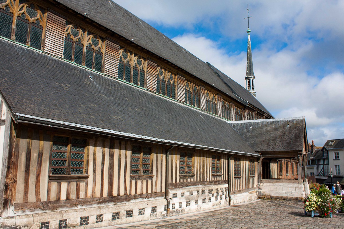 Church of Sainte-Catherine in Honfleur © Daniel Villafruela - licence [CC BY-SA 3.0] from Wikimedia Commons