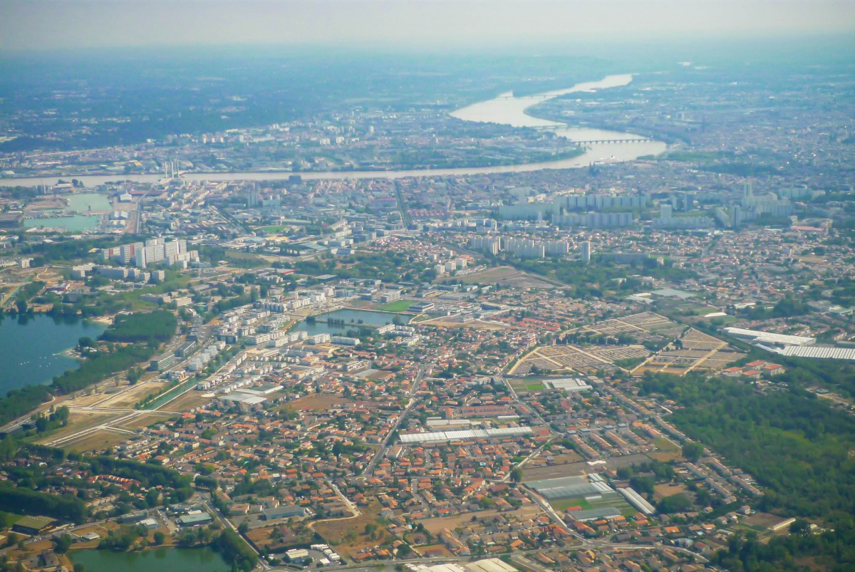 Bordeaux from above © French Moments