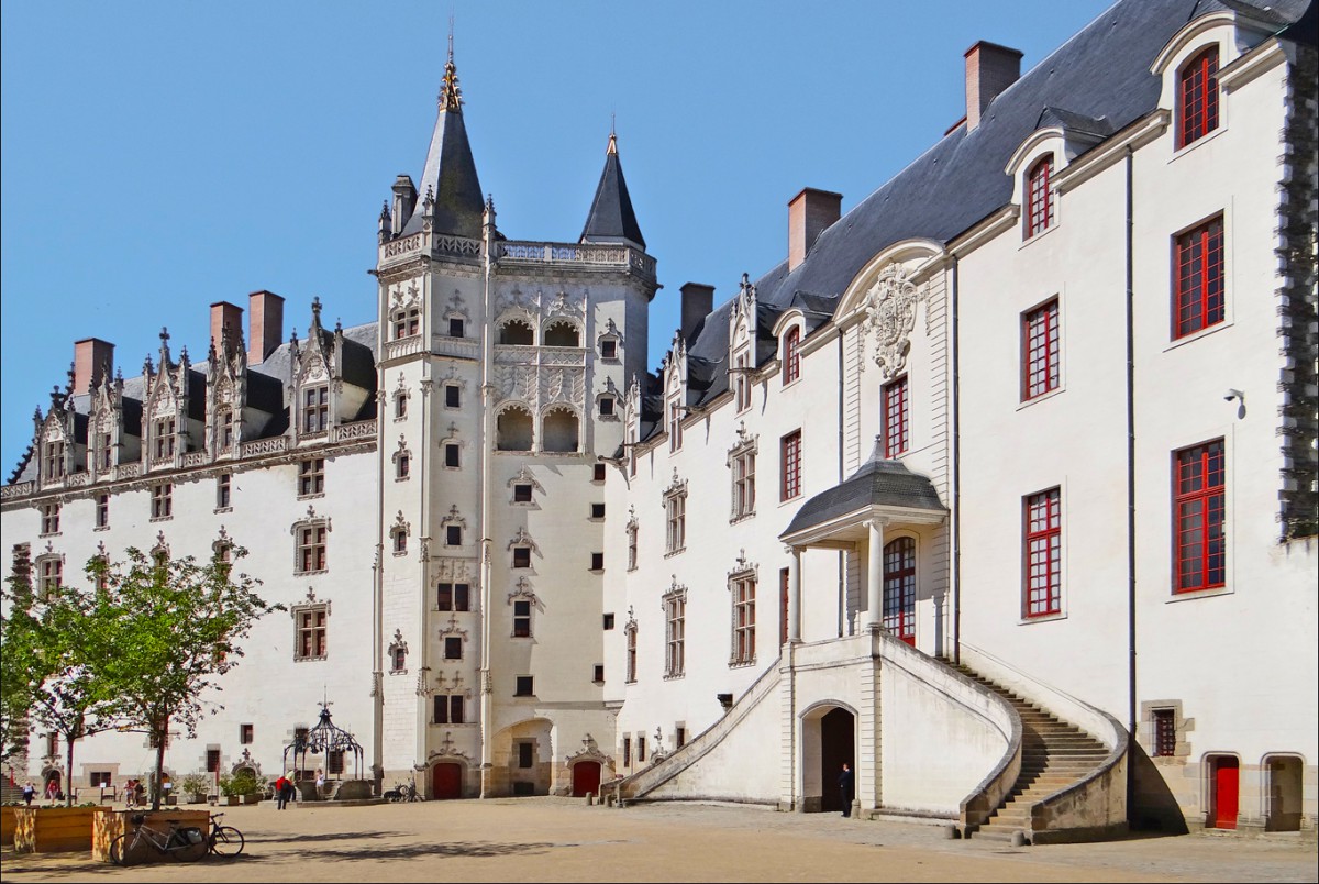 The Ducal Palace in Nantes [Public Domain]