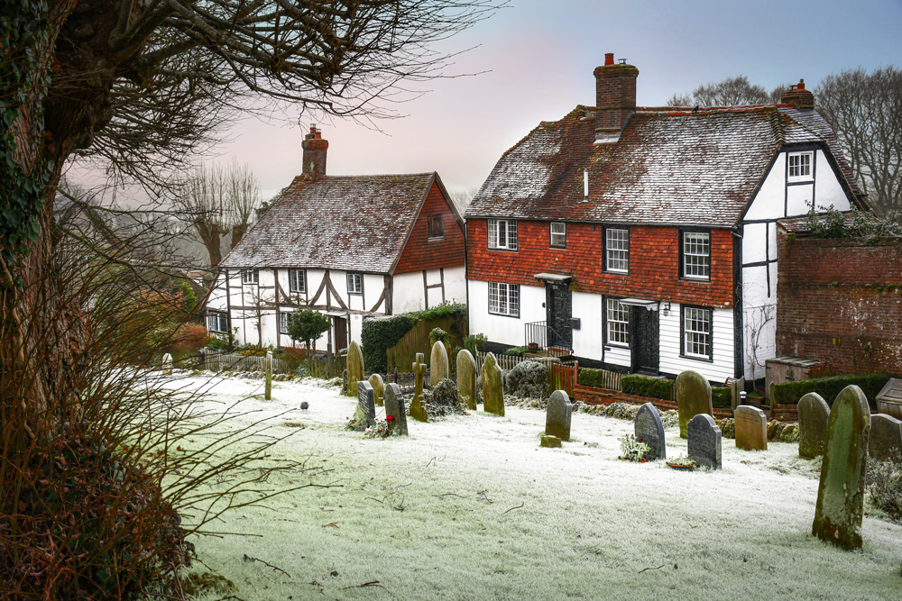 Burwash in winter © French Moments