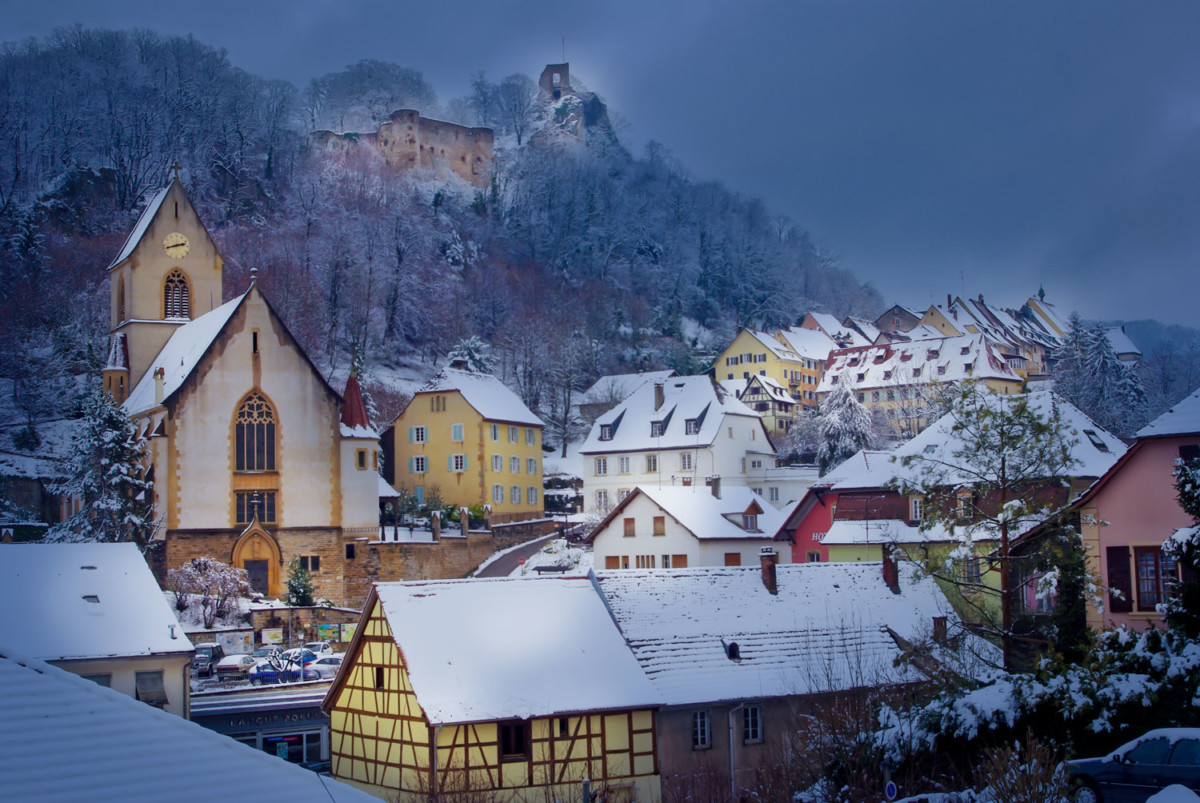 Seasons of the year in France - Ferrette in Winter © French Moments