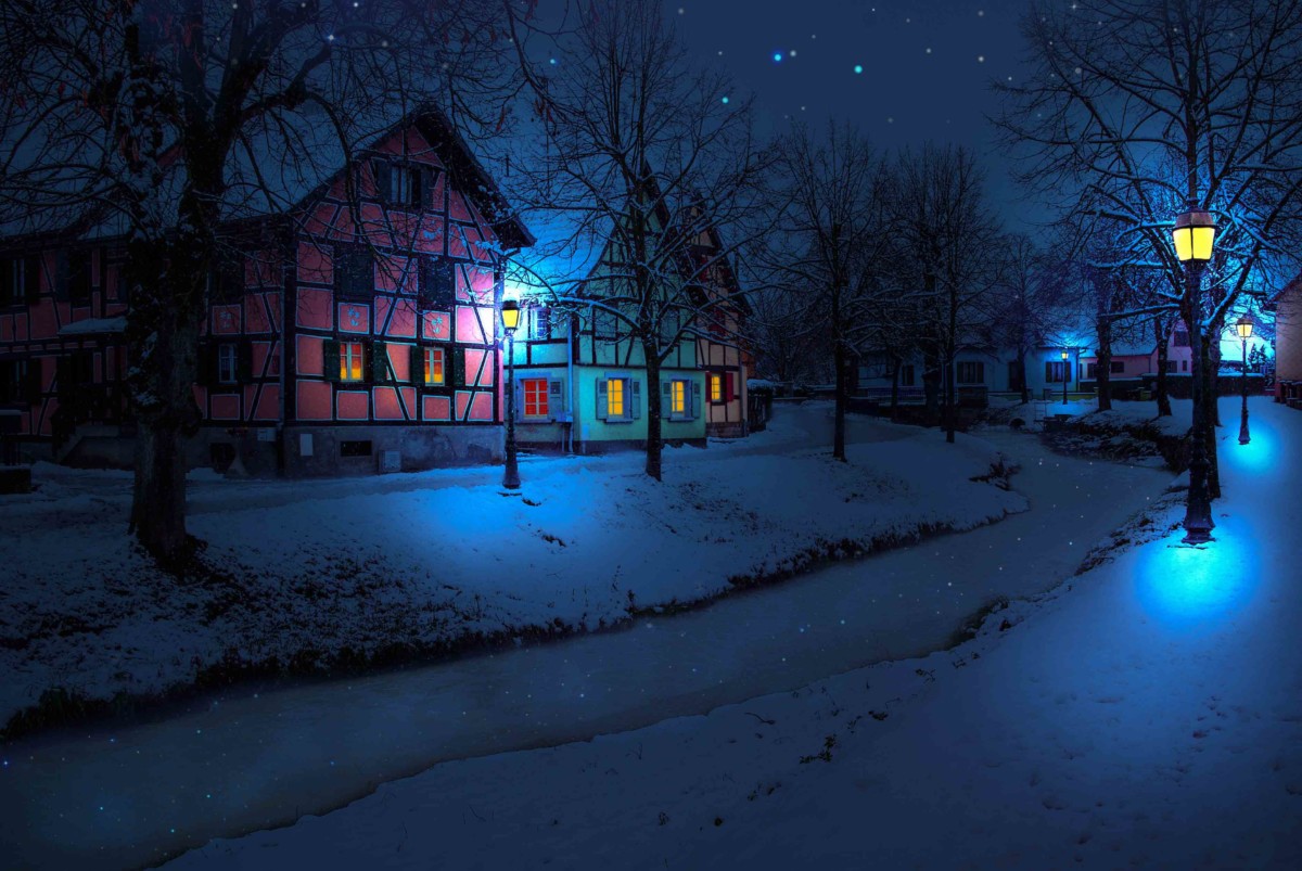Winter in Alsace - Hirsingue © French Moments