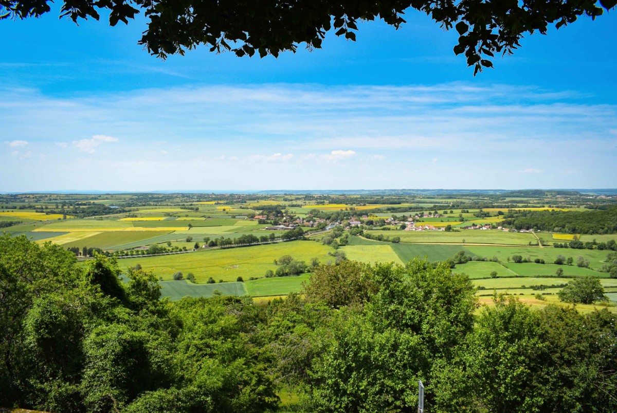 The panorama from the viewpoint of the Croix de Moisson © French Moments