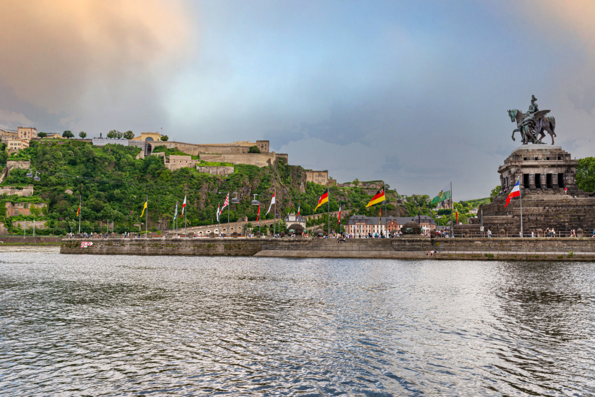 The Moselle in Koblenz © kinek00 via Twenty20