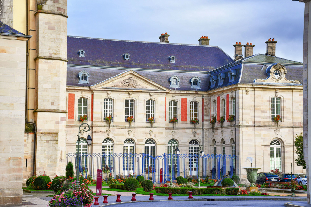 The former abbot's palace of Remiremont © French Moments