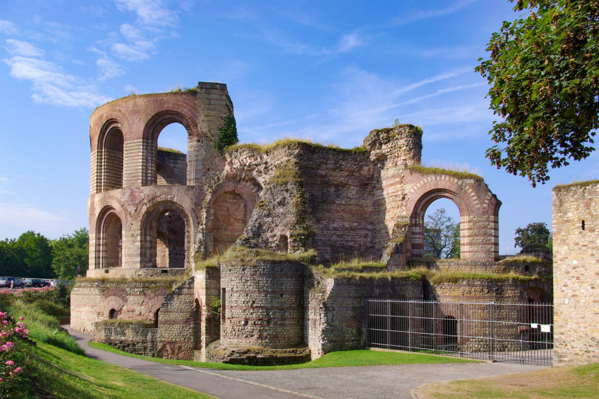 The Imperial Baths of Trier © Berthold Werner - license [CC BY-SA 3.0] from Wikimedia Commons
