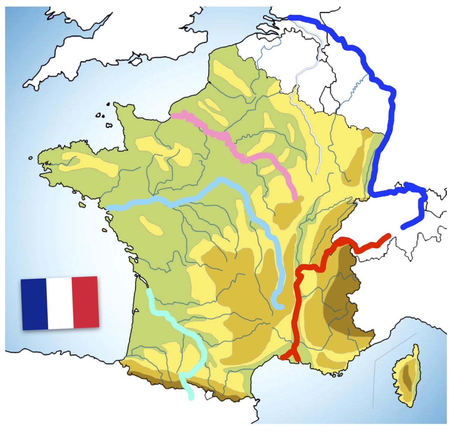 Geography of France Answers - French Moments