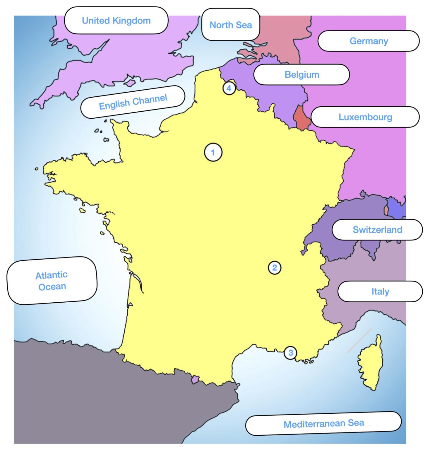 Geography of France Answers French Moments