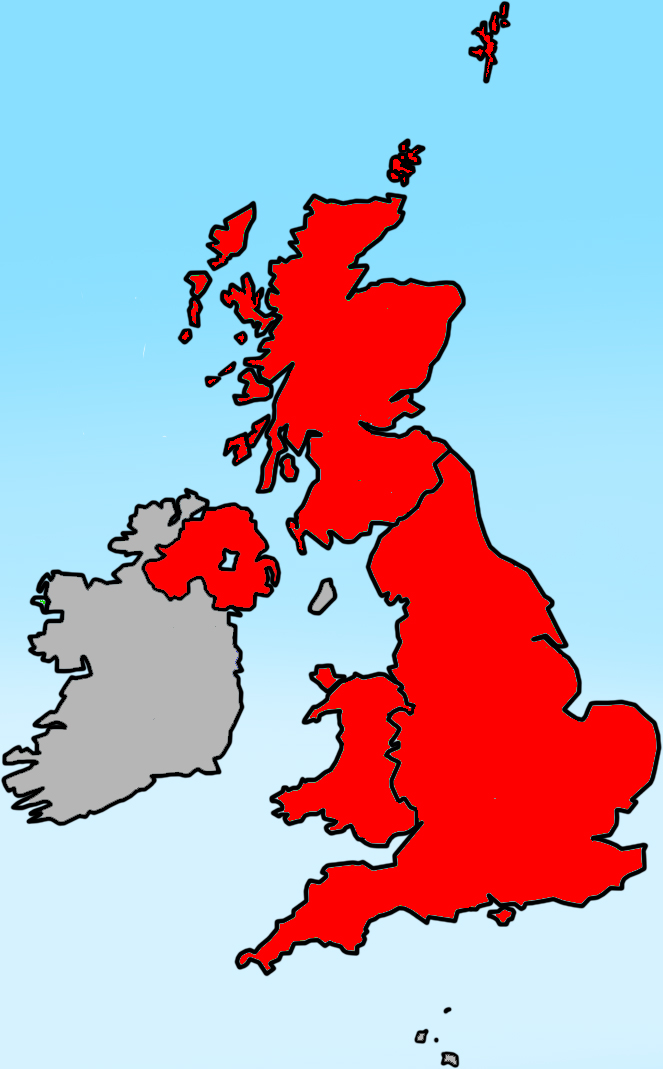 Map of UK