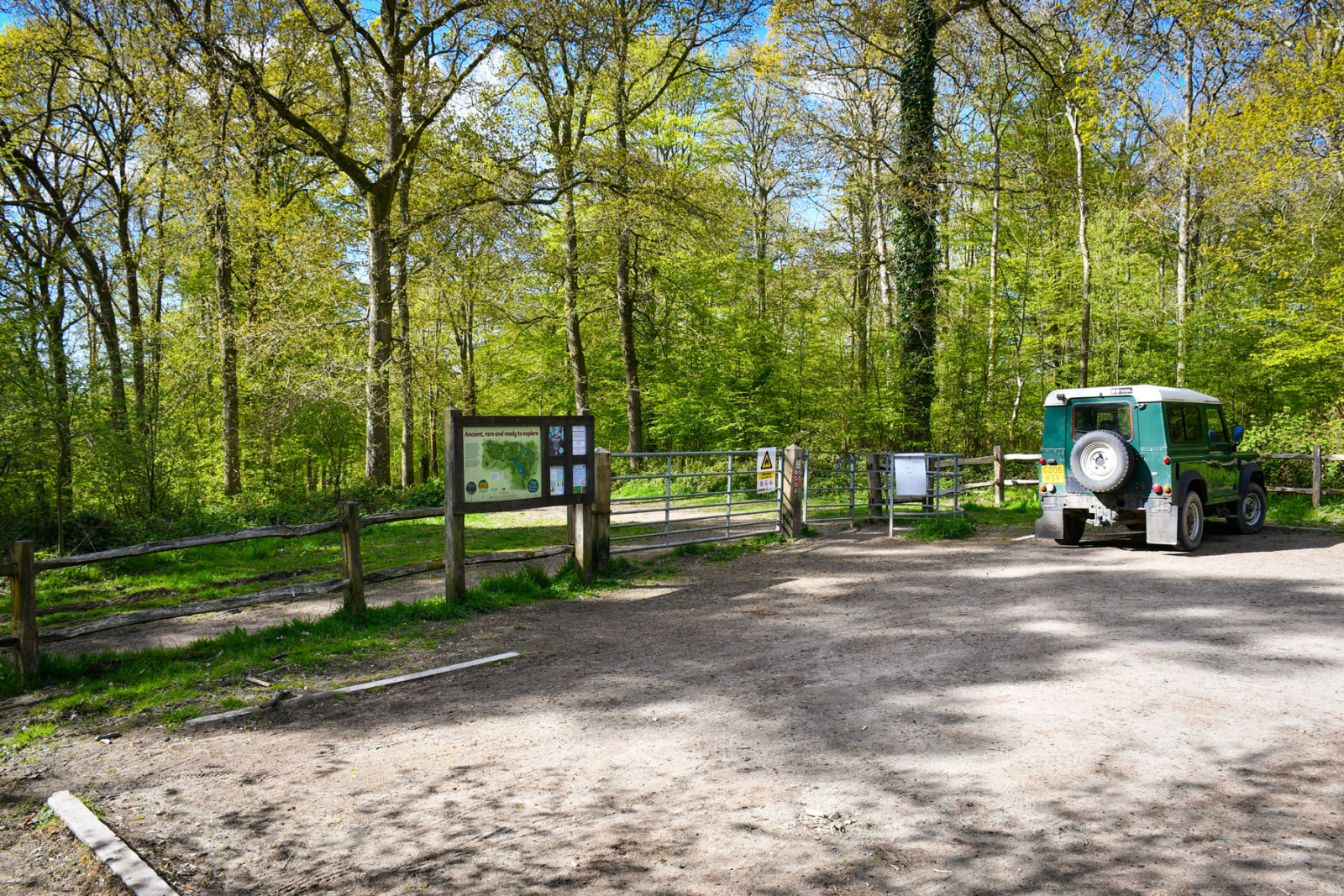 Brede High Woods Car park © French Moments