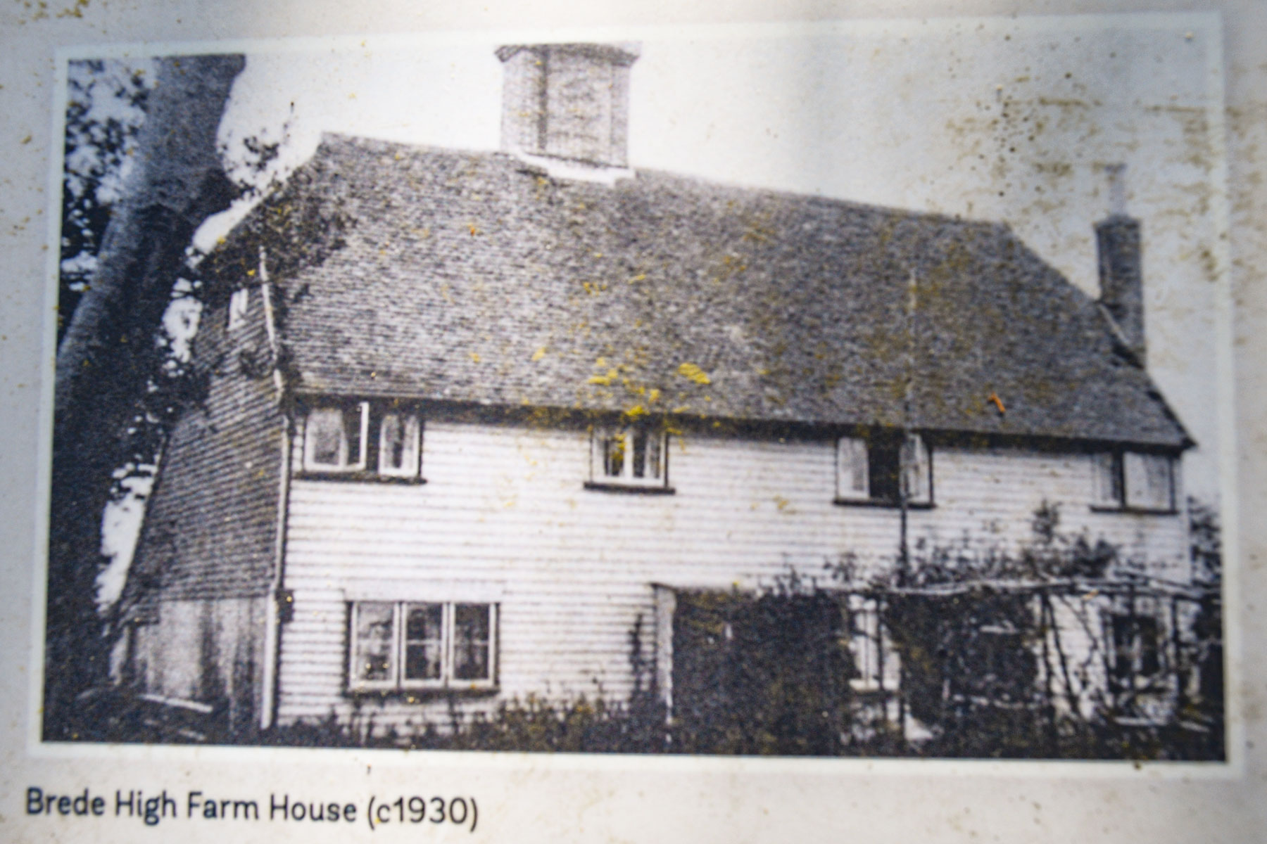 The old Brede farmhouse