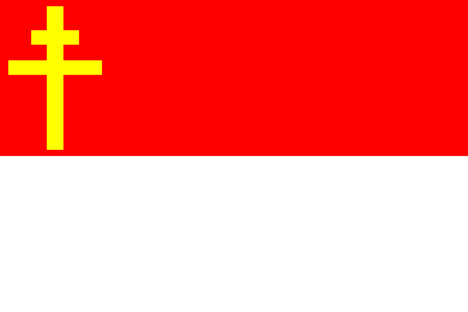 The Alsace-Lorraine Reichsland flag