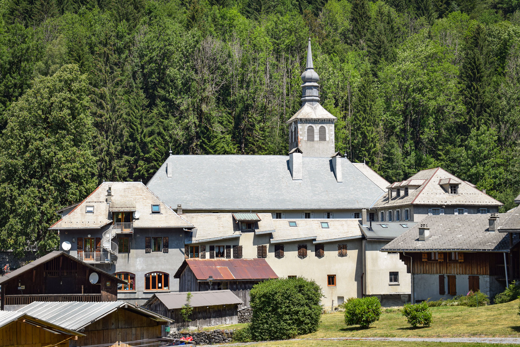 The chief town of Sixt-Fer-à-Cheval © French Moments