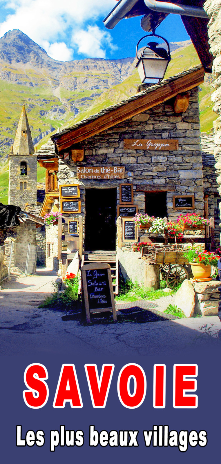 Villages of Savoie for Pinterest © French Moments