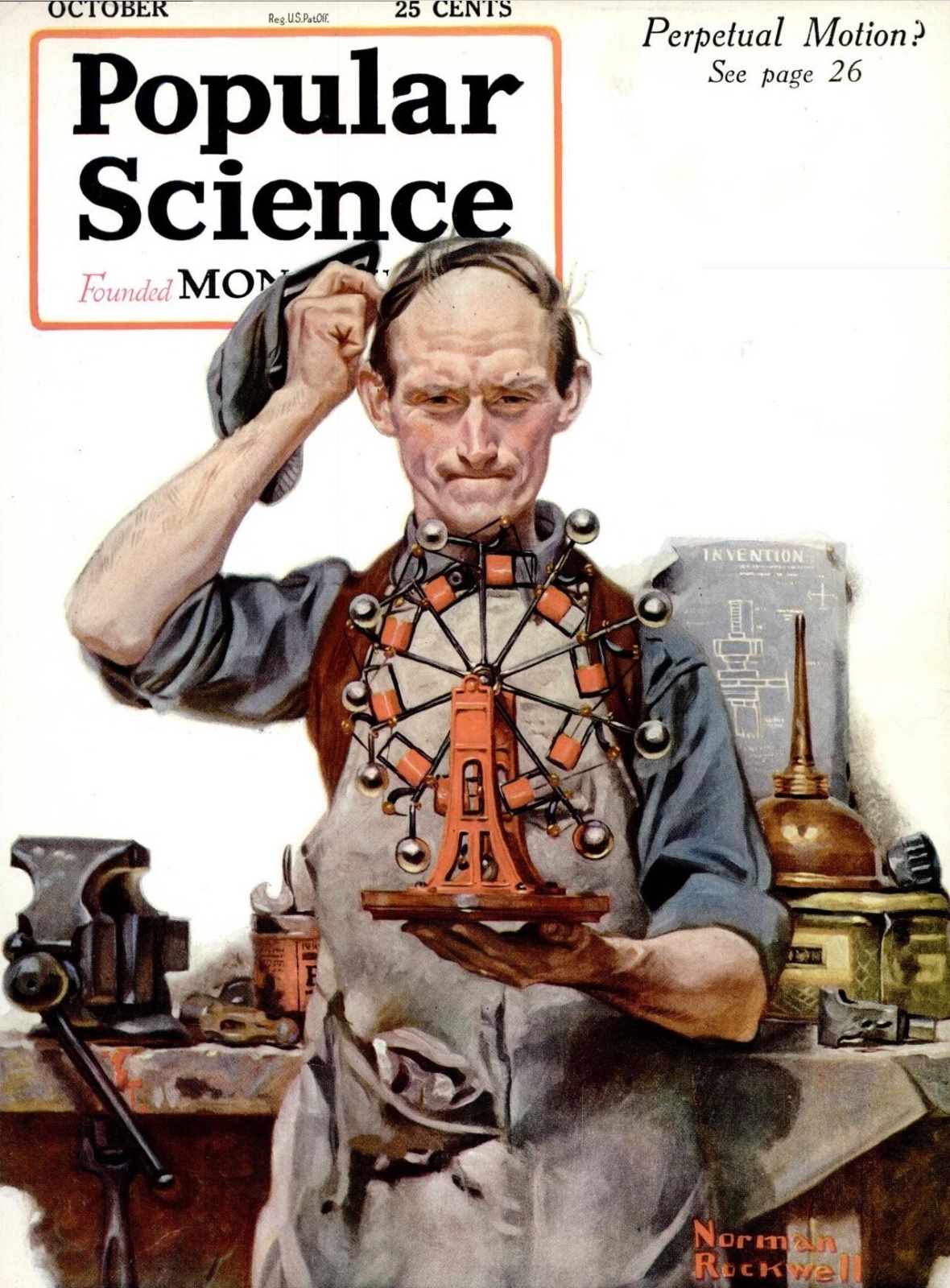 Perpetual Motion by Norman Rockwell [Public Domain]