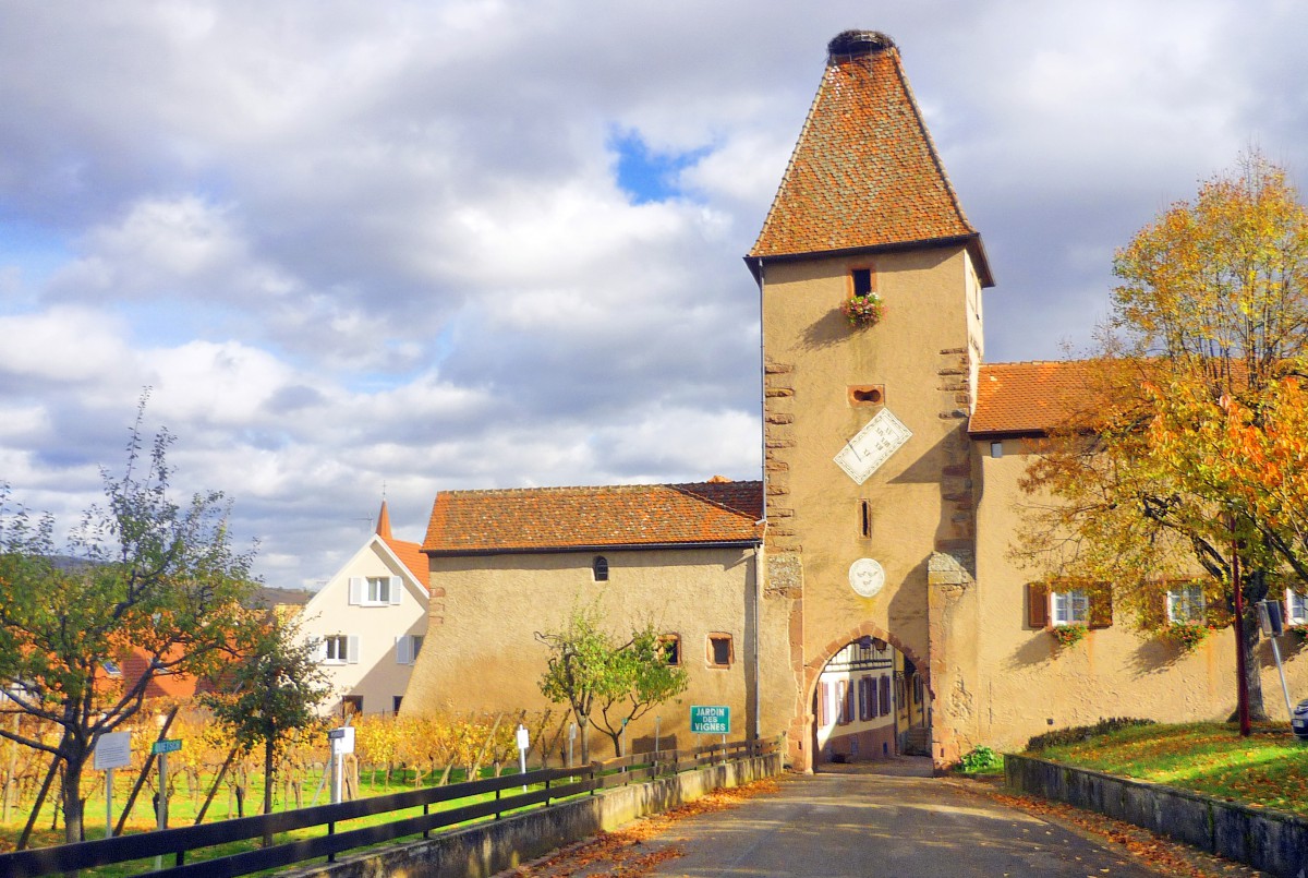 Fortified City Gates of Alsace - Obertor, Ammerschwihr © French Moments
