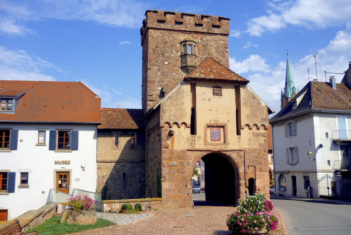 Fortified City Gates of Alsace - Porte de Thann, Cernay © French Moments
