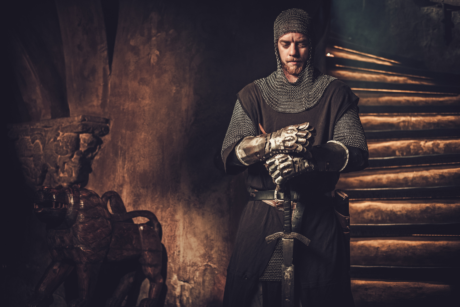 Medieval Knight. Photo by Nejron @ Envato