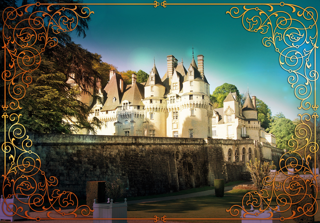 Fairy tale destinations in France - Ussé Castle by Alf van Beem (Public Domain)