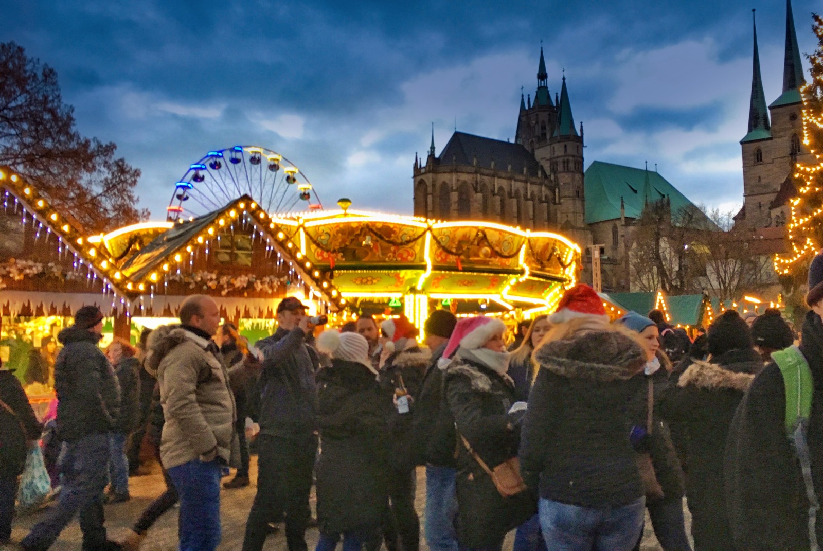 Erfurt Christmas Market. Photo: bluesphonebooth via Twenty20