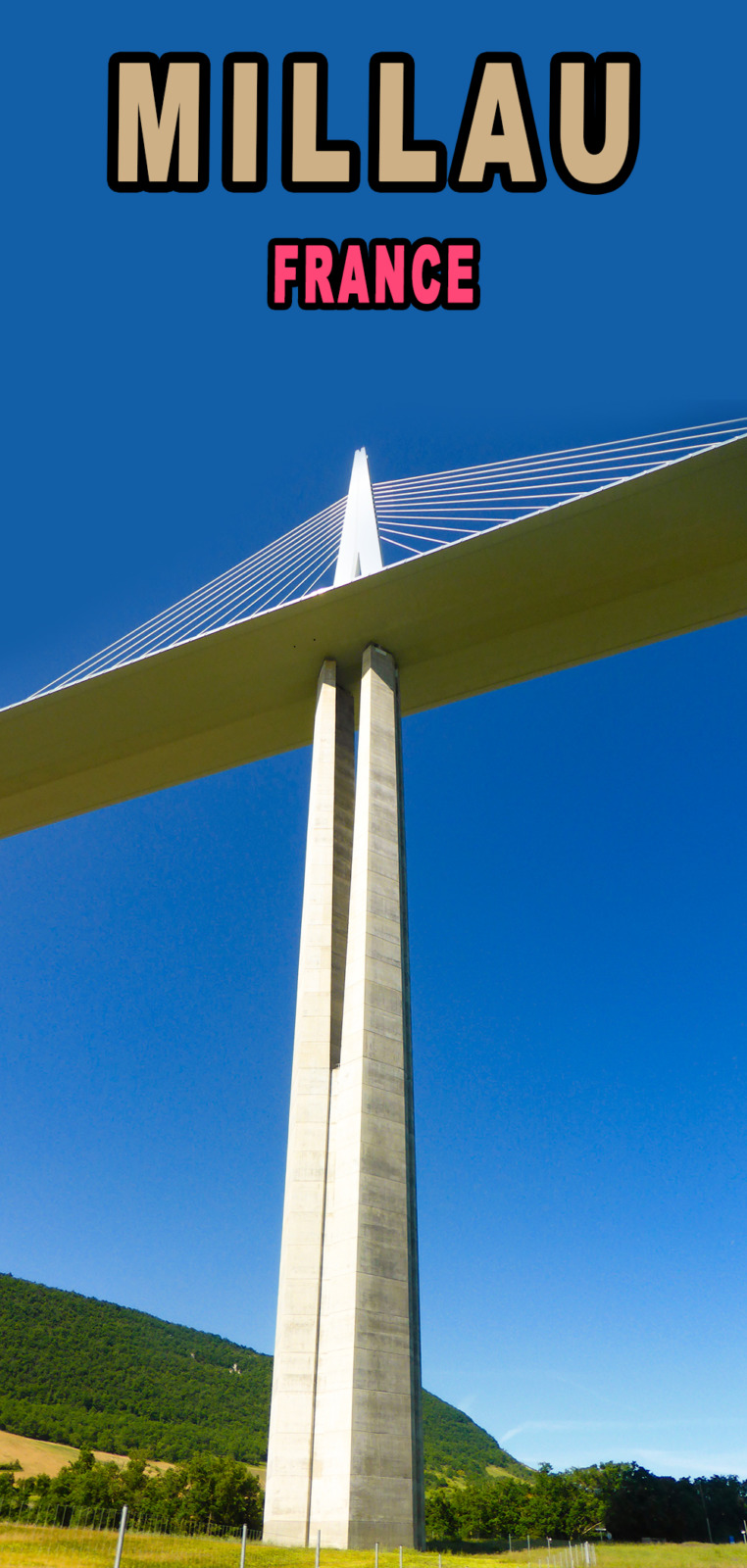 Millau Viaduct Pinterest. Photo by Susanneaus via Twenty20