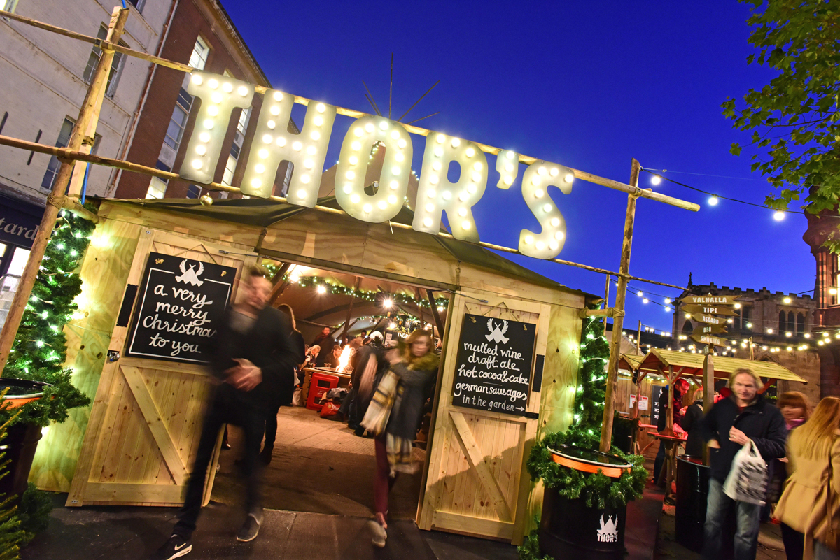 At the Thor's, York Christmas © Visit York