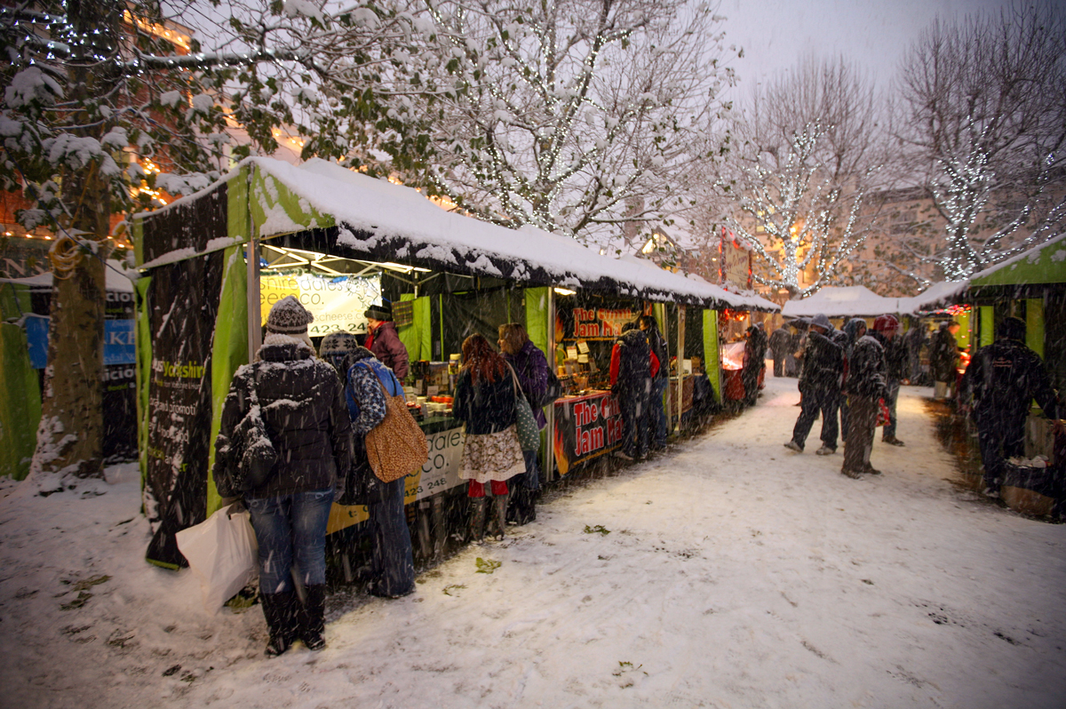 Stalls at St Nicholas Fayre - St Sampson's Square © Kippa Matthews / Visit York