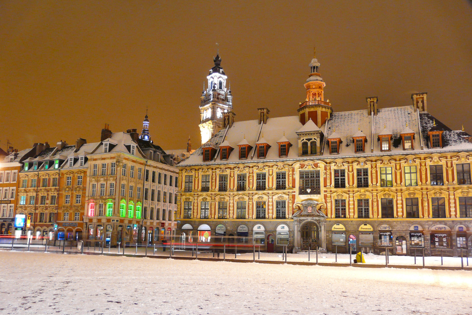 Lille in the snow © Kaelkael - licence [CC BY-SA 3.0] from Wikimedia Commons