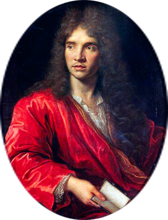 Portrait of Molière attributed to Pierre Mignard