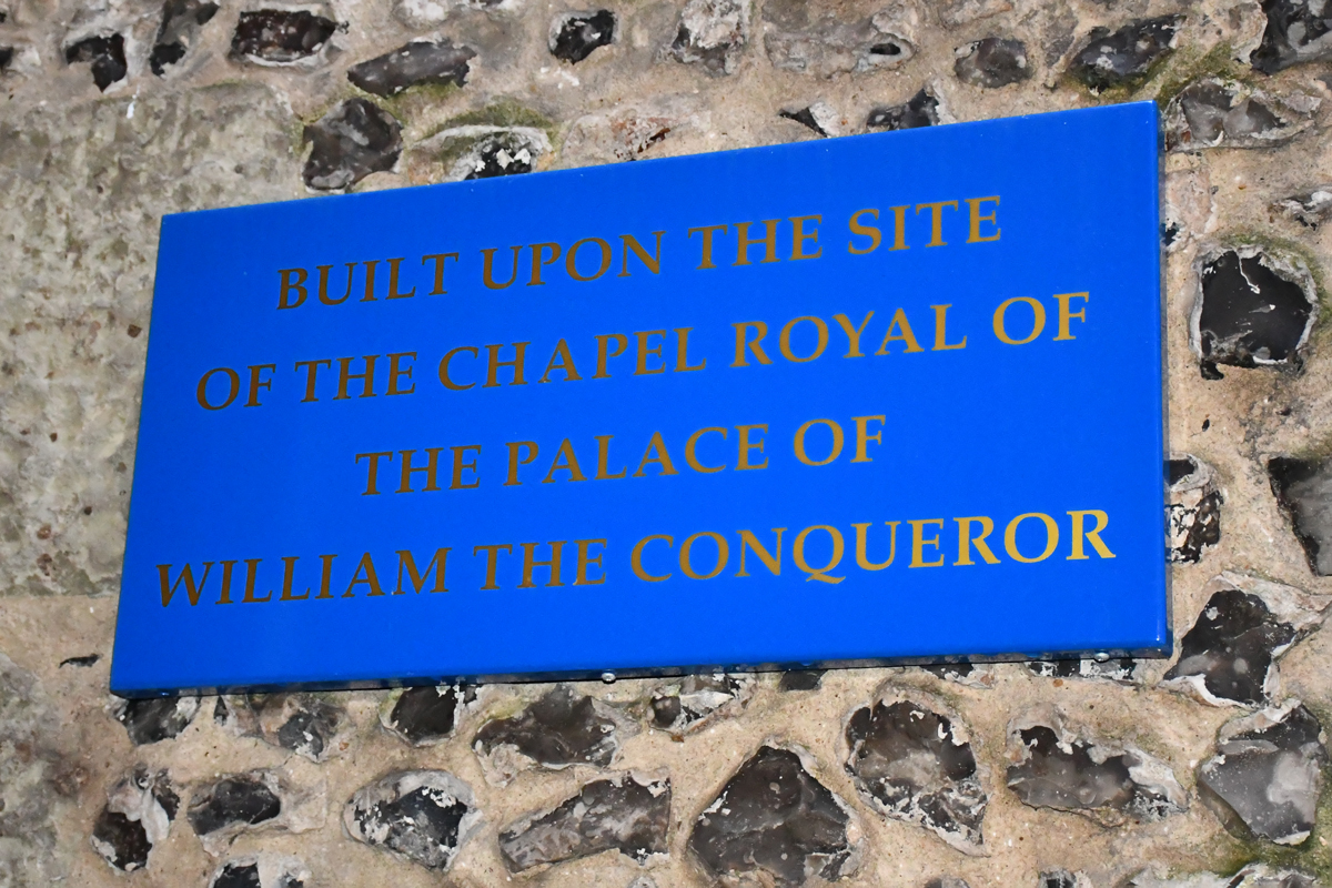 The site of King William the Conqueror's palace in Winchester © French Moments