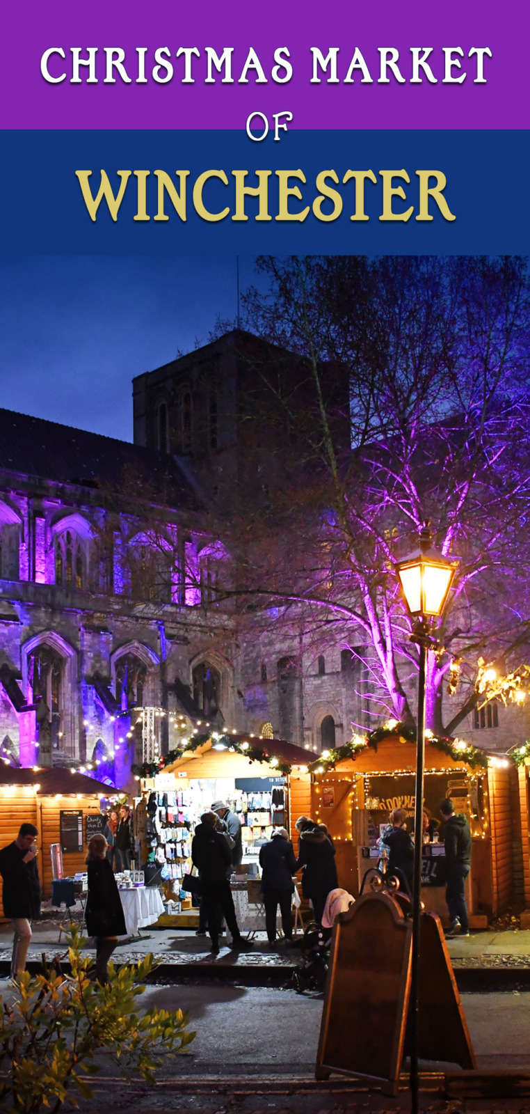 Winchester Christmas Market for Pinterest © French Moments