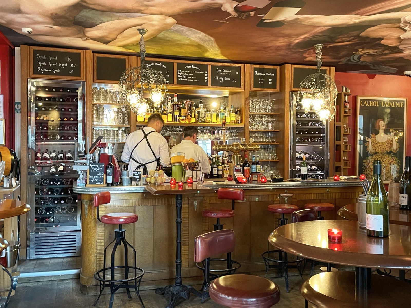 Parisian restaurants - Au Père Louis © Ellen Corrandini