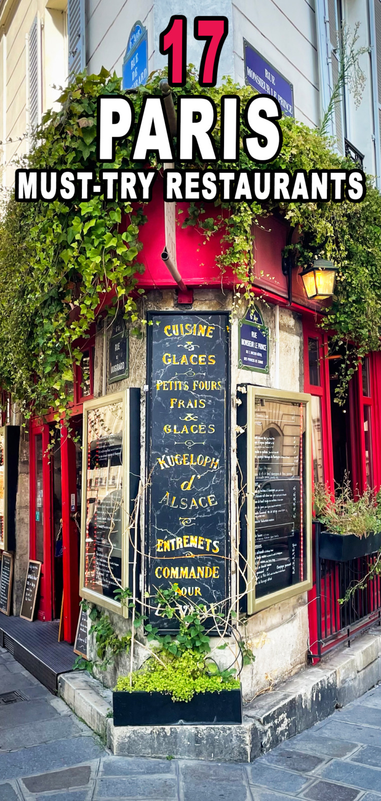Parisian Restaurants for Pinterest © Ellen Corrandini