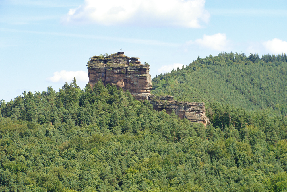 The Asselstein rock in Annweiler am Trifels © Steffen 962 - licence [CC0] from Wikimedia Commons