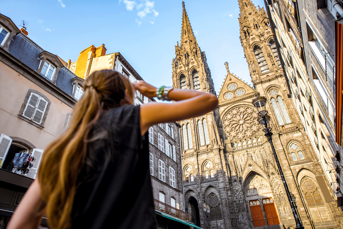 Cathedral Notre-Dame de l'Assomption - Clermont-Ferrand (by RossHelen via Envato Elements)