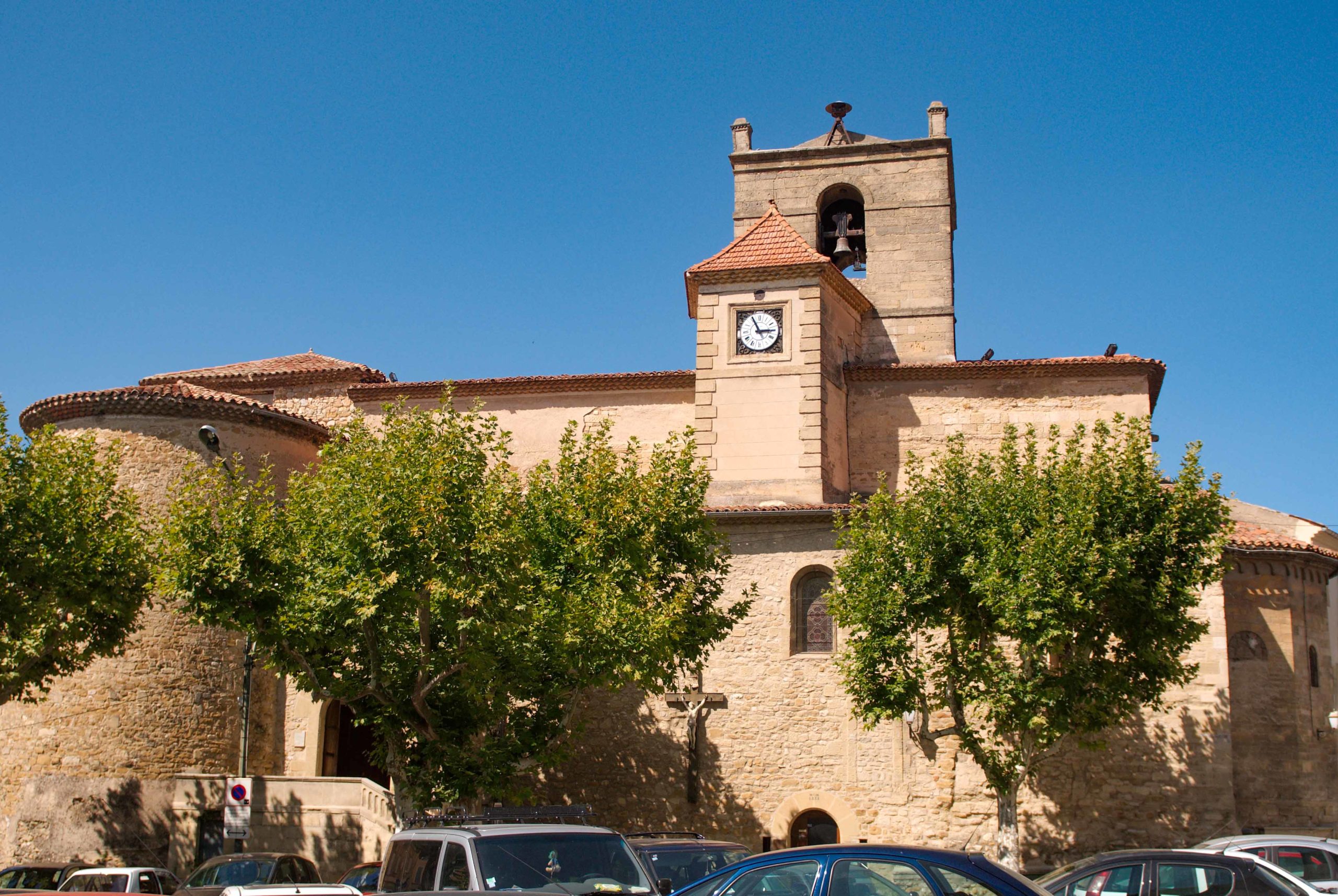 Around Aix-en-Provence - La Tour d'Aigues - Eglise Notre-Dame de Roumegas © Zil - licence [CC BY 3.0] from Wikimedia Commons