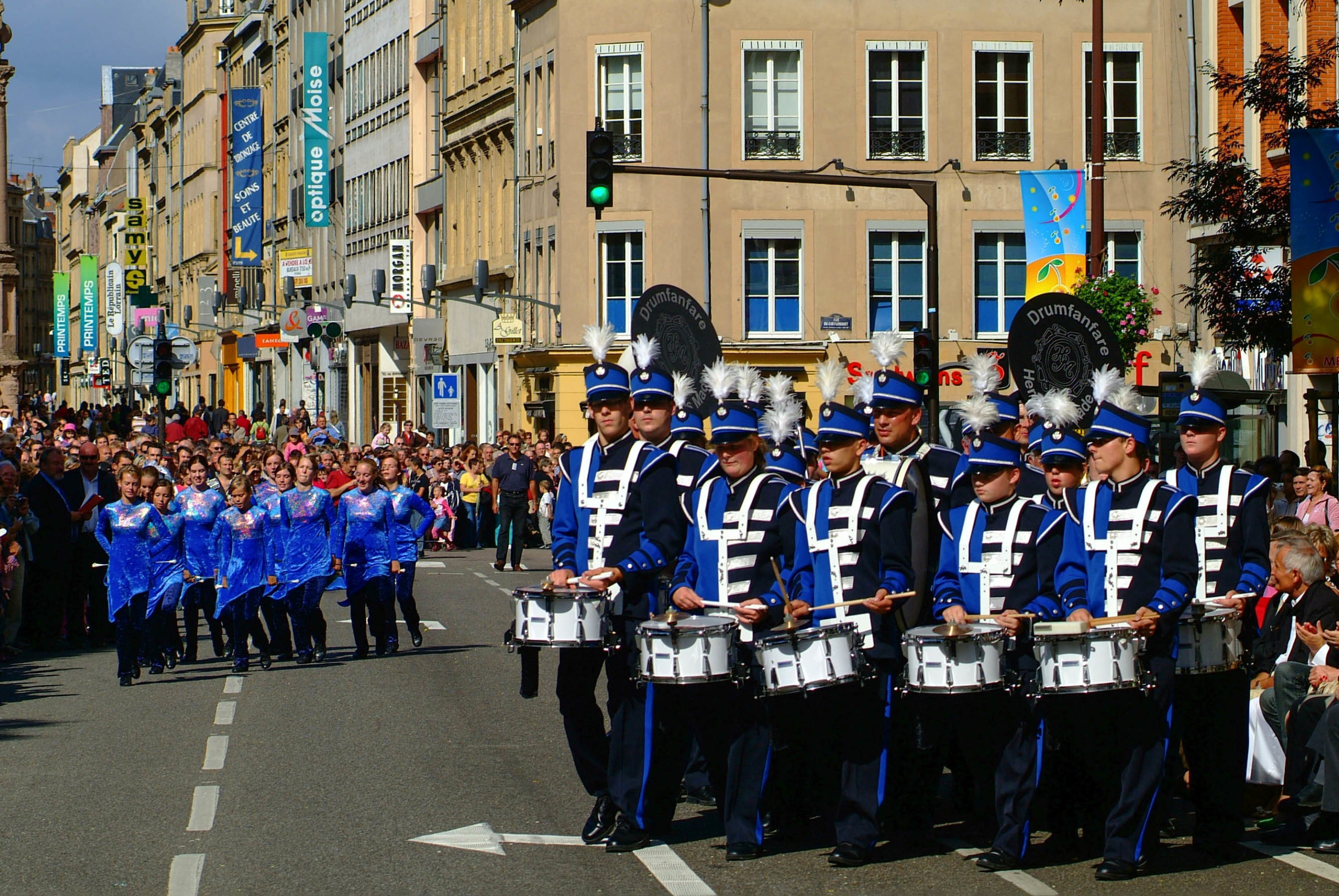 Parade in the streets of Metz © OTC Metz - Christian Legay