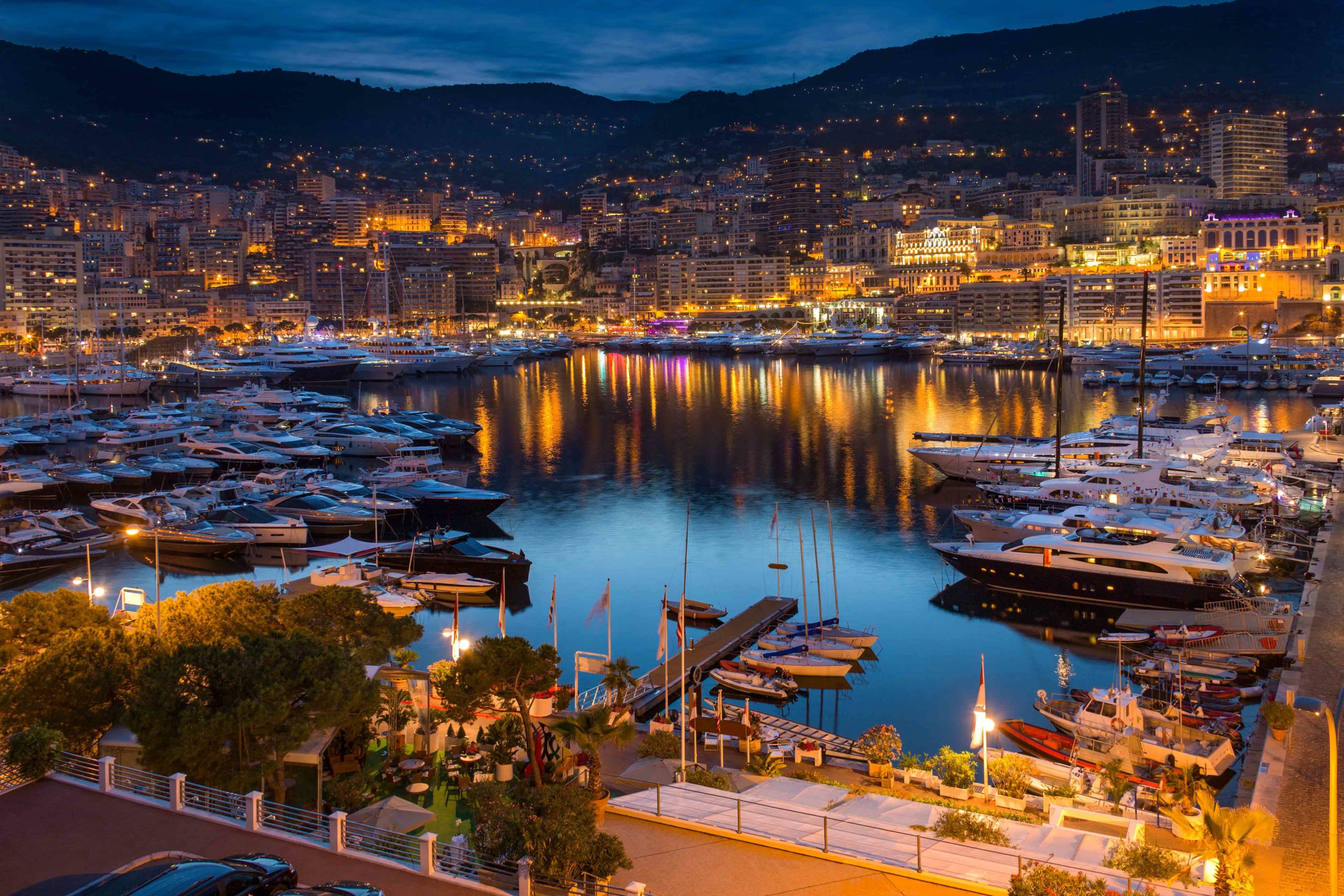 Monaco by night. Photo: @SteveAllenPhoto999 via Envato Elements