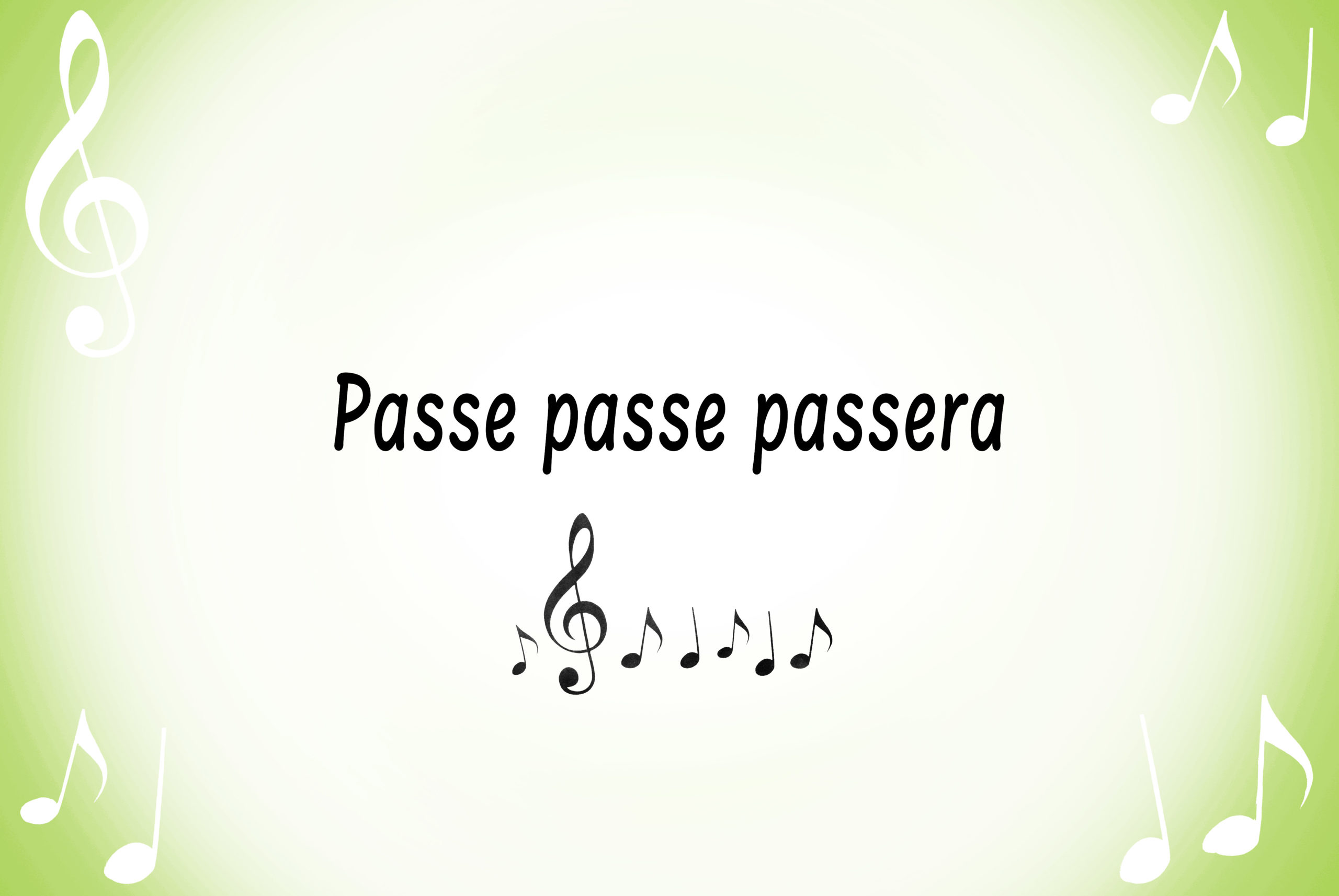 Passe passe passera © French Moments