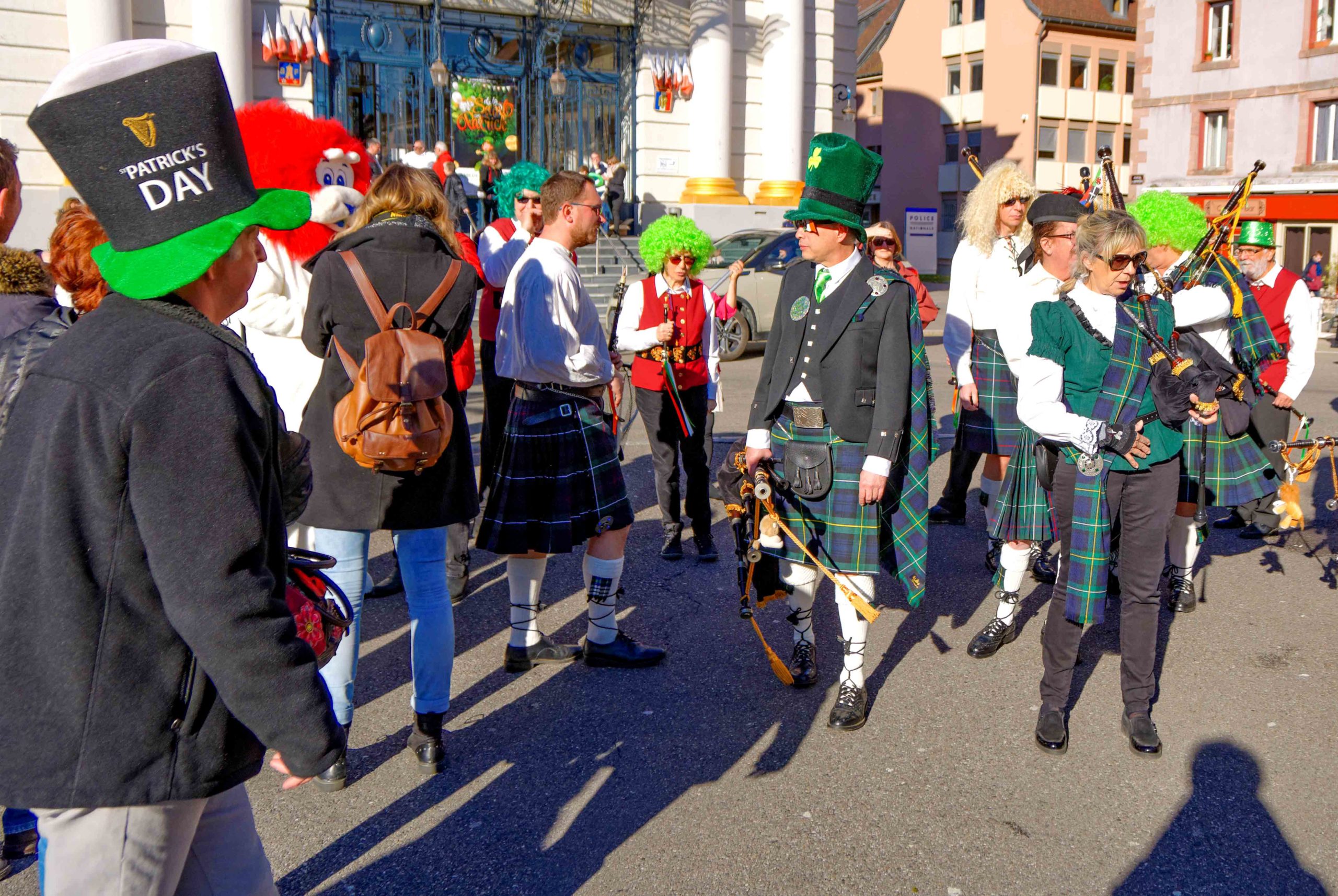 Saint Patrick's Day parade in Belfort (2019) © Thomas Bresson - licence [CC BY 4.0] from Wikimedia Commons