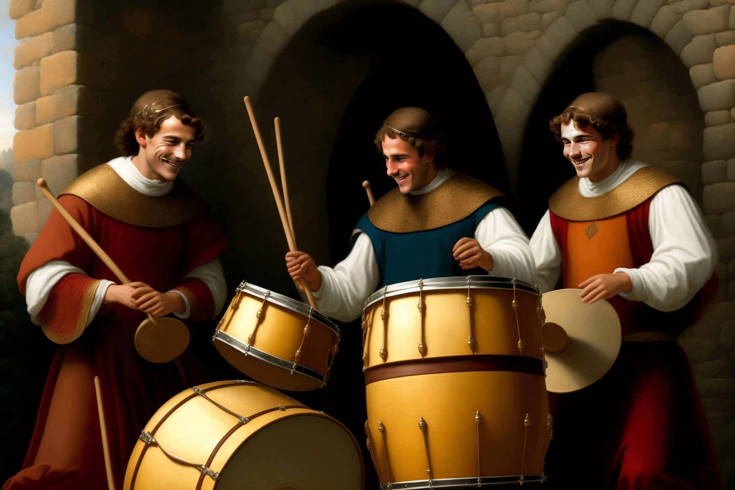 Trois jeunes tambours