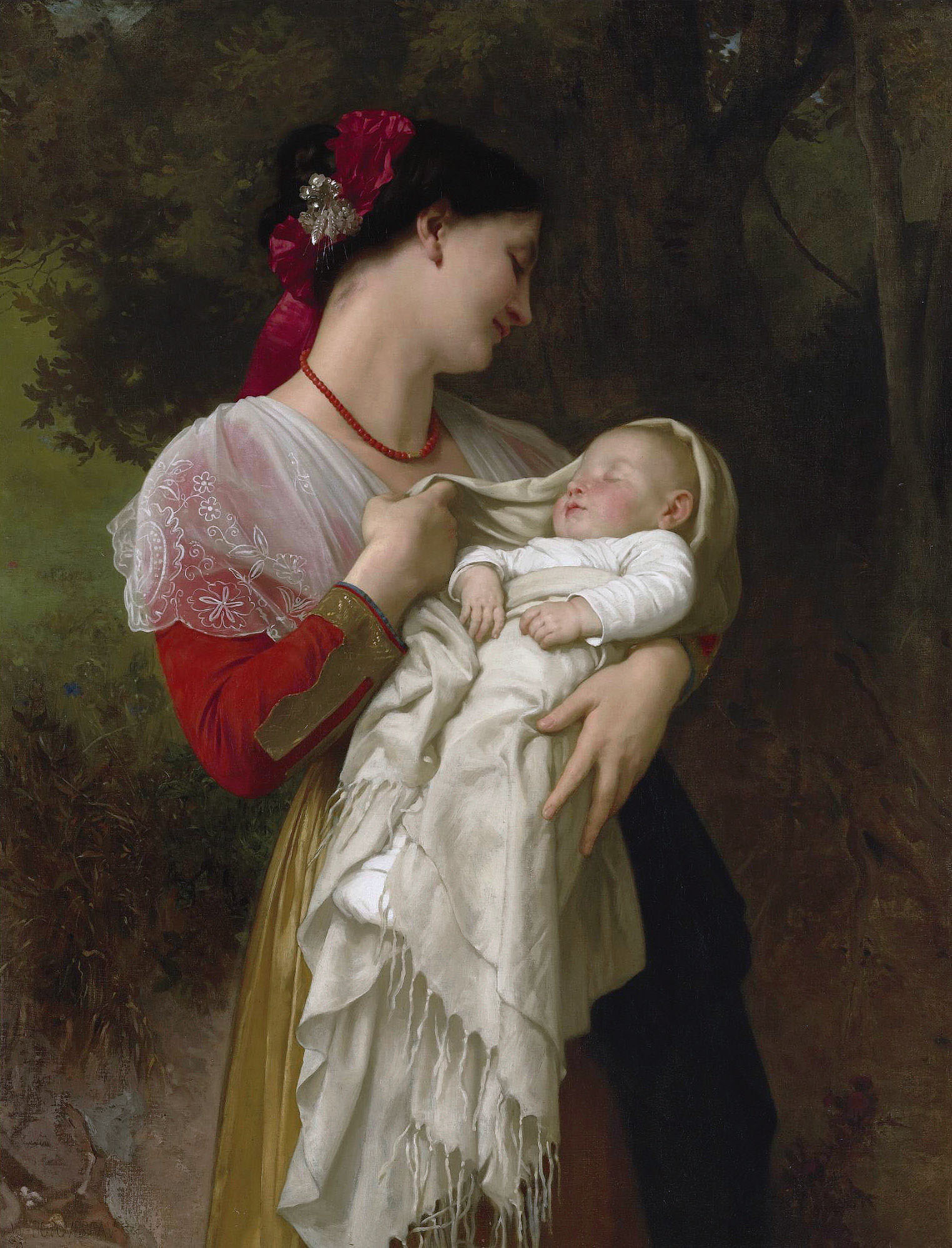 Painting from William-Adolphe Bouguereau (1869)