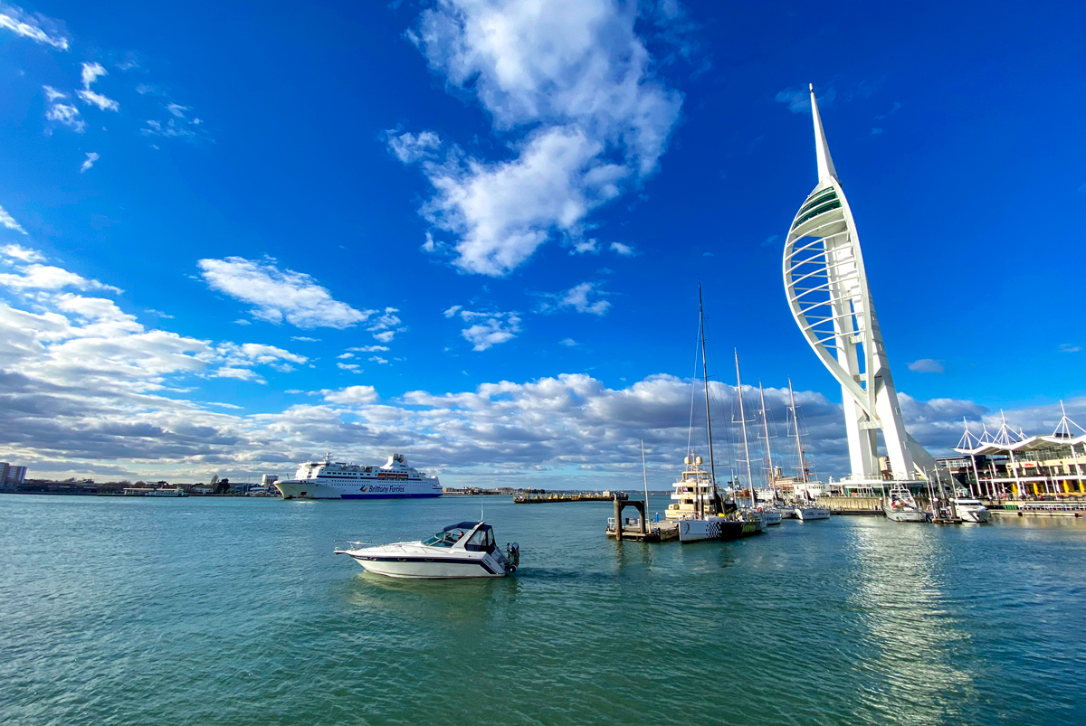 Portsmouth and Brittany Ferries © French Moments