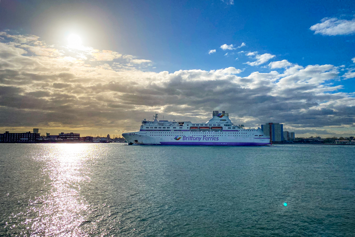Portsmouth and Brittany Ferries © French Moments